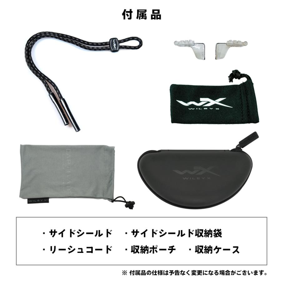 ワイリーエックス オベーション 偏光 サングラス WXJ-AC6OVN09 マットスレートの画像