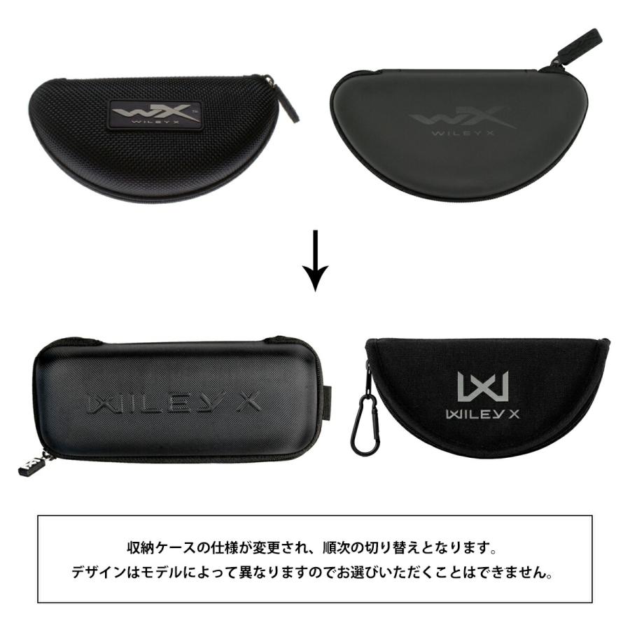 ワイリーエックス ボス リム サングラス WXJ-CCBOS03D WILEY X BOSS Rim スモークグレー リムガスケット マットブラック UVカット_5