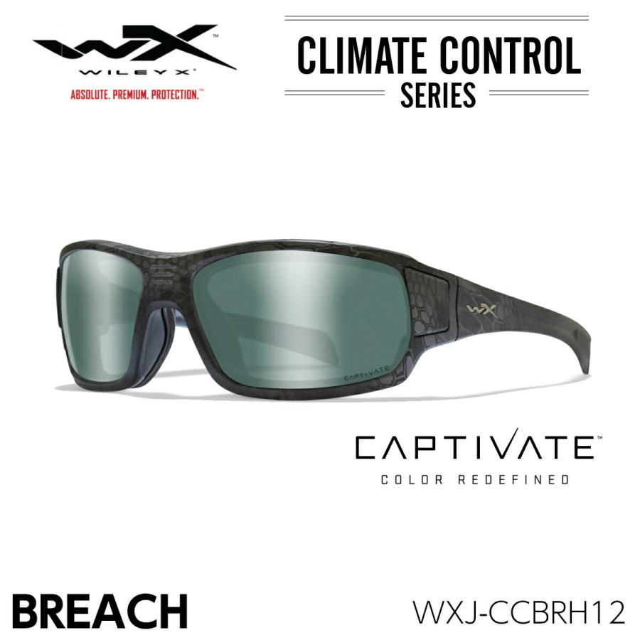 ワイリーエックス ブリーチ サングラス 偏光 WXJ-CCBRH12 WILEY X WX