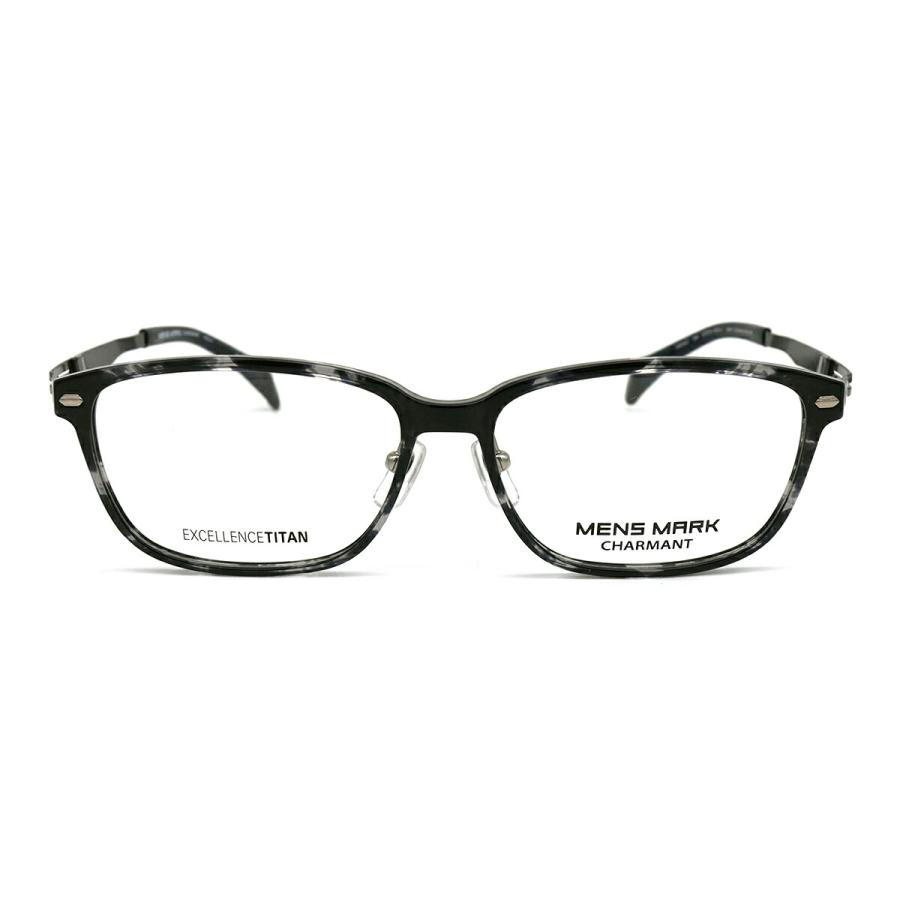 大きいサイズ メガネ XM5522 col.GR 57mm メンズマーク MENS MARK 鯖江 