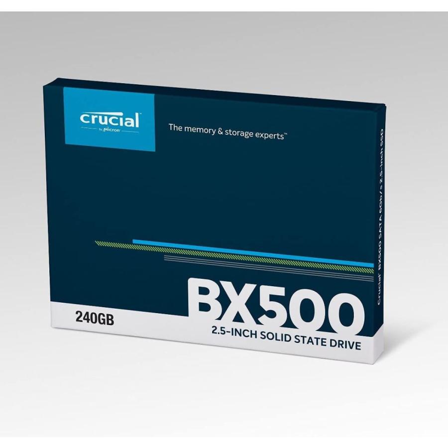 Crucial ( クルーシャル ) 240GB 内蔵SSD BX500SSD1 シリーズ 2.5インチ SATA 6Gbps CT240B :20210828155640-01816:eyes-shop - 通販 - Yahoo!ショッピング Crucial ( クルーシャル ) 240GB 内蔵SSD BX500SSD1 シリーズ 2.5インチ SATA 6Gbps CT240B :20210828155640-01816:eyes-shop - 通販 - Yahoo!ショッピング