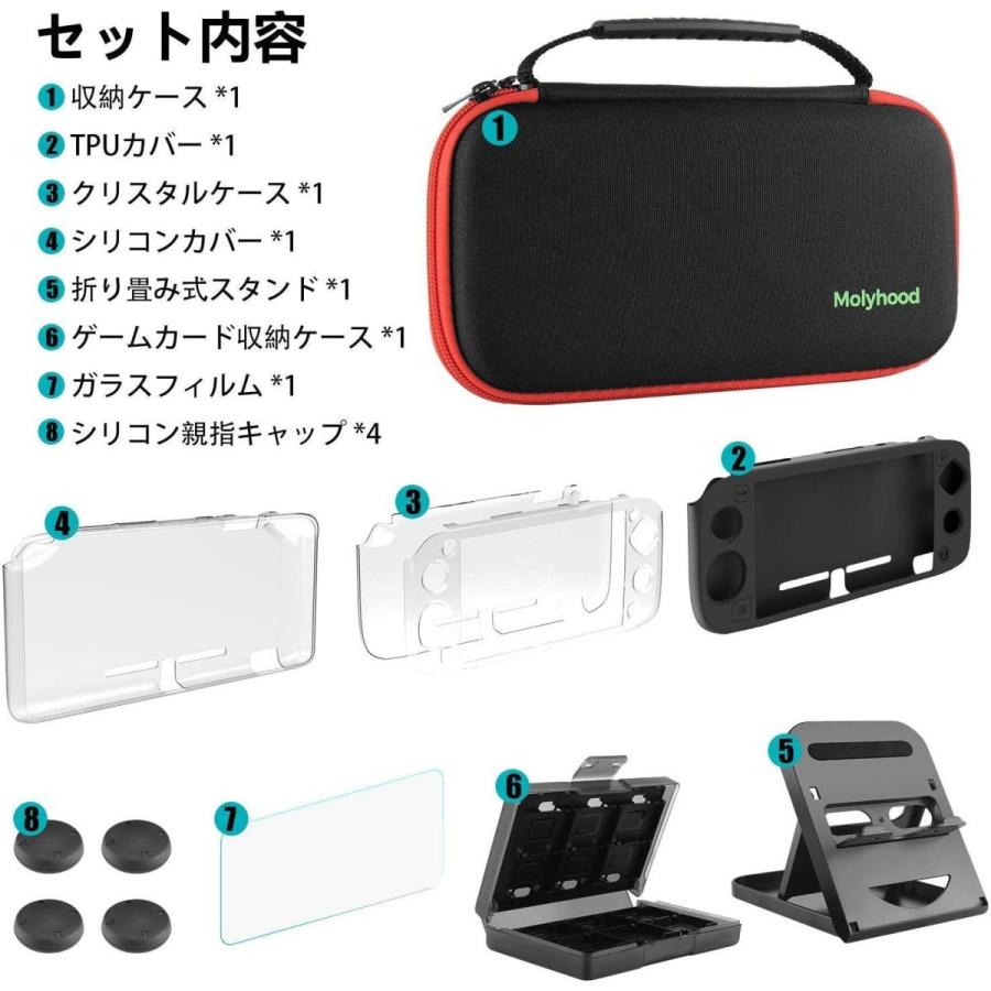 Molyhood Nintendo Switch Lite ケース ニンテンドースイッチライト8in1セット収納ケース+シリコンカバー+ク :20210903232509-01042:eyes-shop - 通販 - Yahoo!ショッピング Molyhood Nintendo Switch Lite ケース ニンテンドースイッチライト8in1セット収納ケース+シリコンカバー+ク :20210903232509-01042:eyes-shop - 通販 - Yahoo!ショッピング
