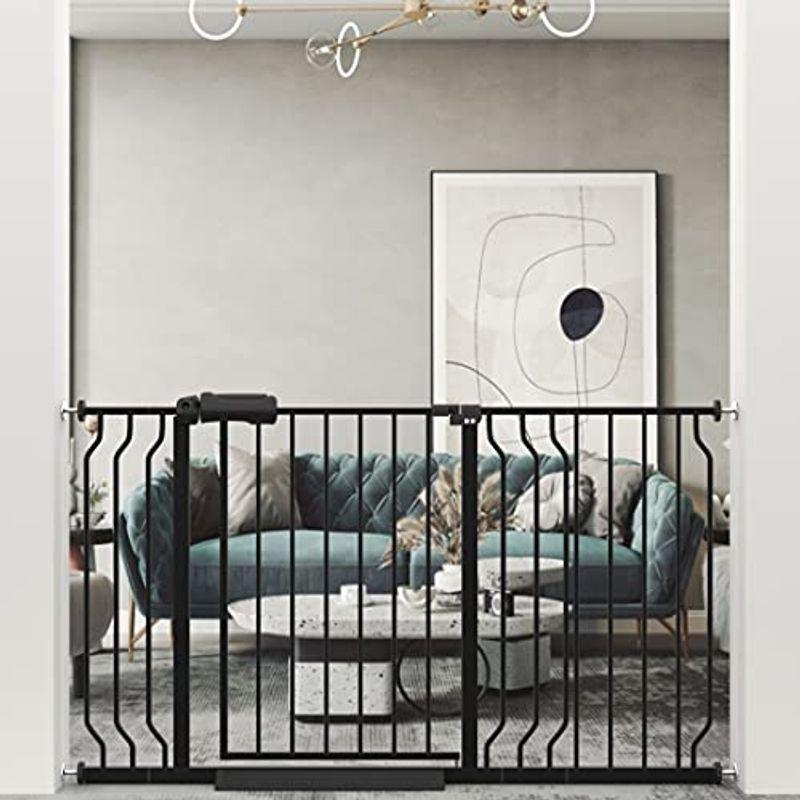 ウィードマップ ベビーゲート ベビーセーフティオートゲート ベビーフェンス 突っ張り式 オートクローズ機能 ペットゲート 安全ゲート セーフ