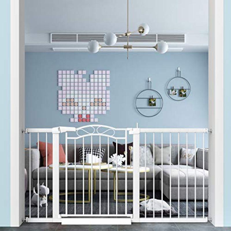 Mornyray ベビーゲート ベビーフェンス 突っ張り式 オートクローズ機能 ペットゲート セーフティー 安全ゲート 扉開閉式 ペット柵(11720円)