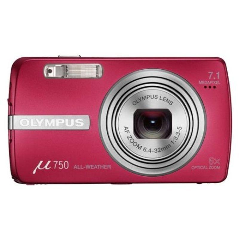 最新作売れ筋が満載 OLYMPUS デジタルカメラ RED μ-750 サンセットレッド μ750 コンパクトデジタルカメラ
