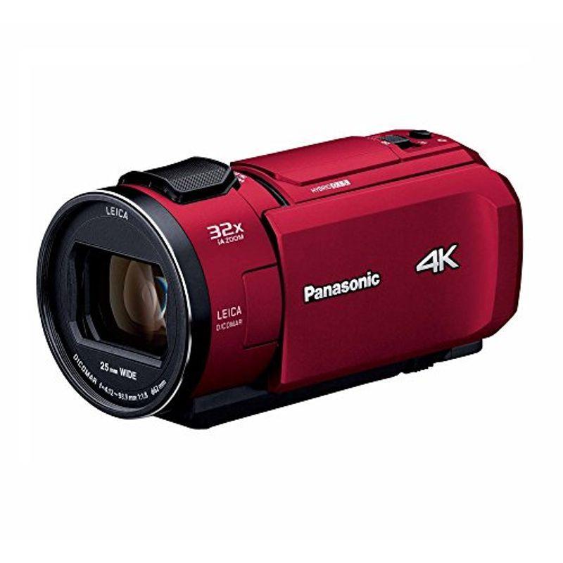 「サトシ」Panasonic 4K 25 倍ズーム　ビデオカメラ 値下げ中Panasonic 4K ビデオカメラ 25倍ズーム 赤