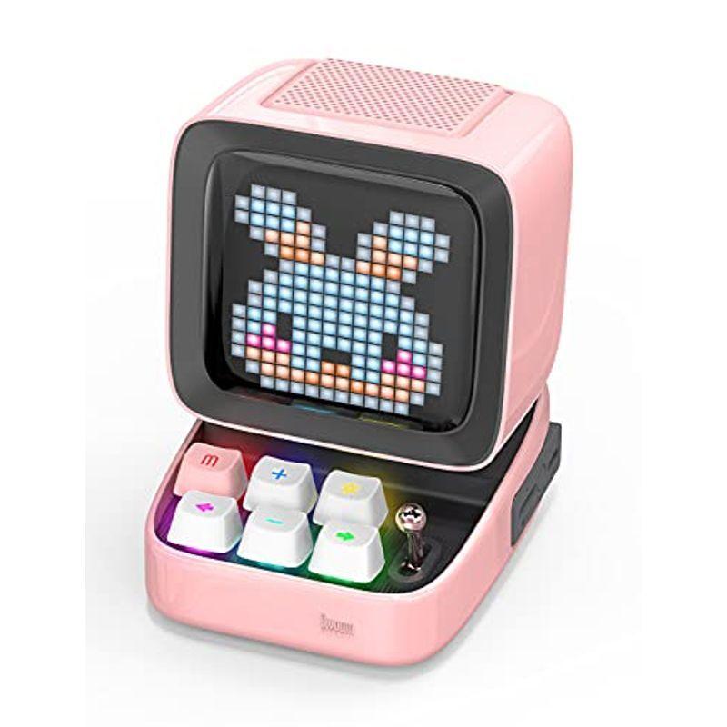 配送日指定可 Divoom Ditoo-plus ポータブルBluetoothスピーカー3.55