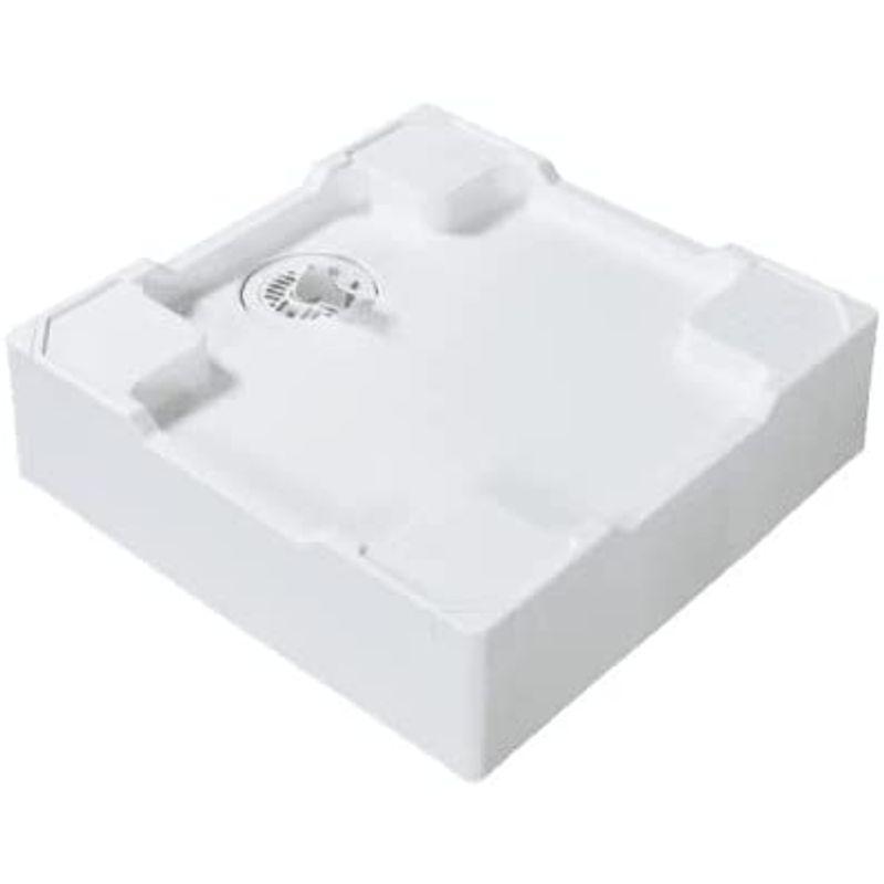 テクノテックTECHNOTECH　洗濯機用防水パン　TPR640N-W3-FN(640x640x180)床上配管対応防水パン　排水管用開口な