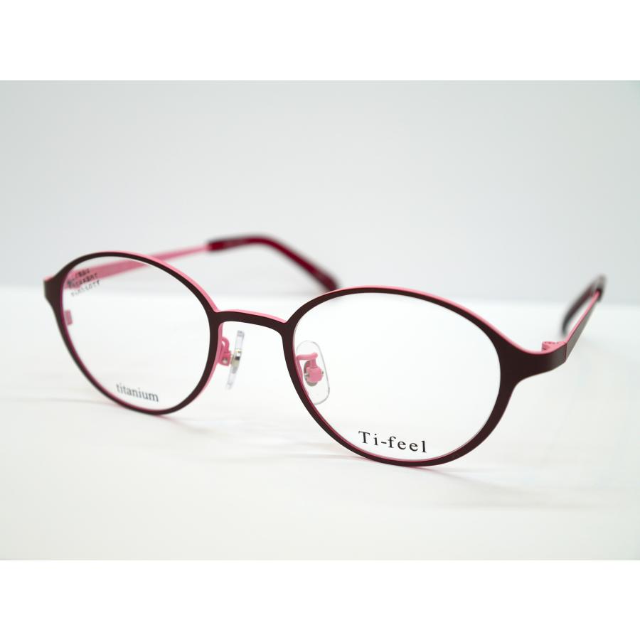 Ti-feel メガネ フレーム Ti-feel ティフィール メガネフレーム AQUA Col.71/32 : eyeshop-heart