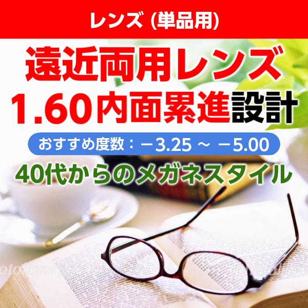 イトーレンズ遠近両用・内面累進レンズ 屈折率1.60