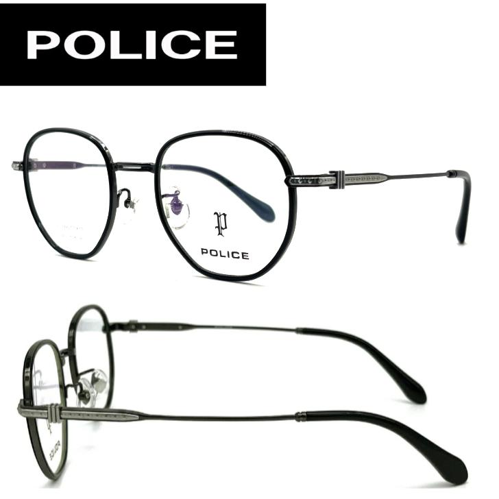 POLICE（ポリス） [正規品] 特別価格！ VPLT18K 50サイズ メガネ