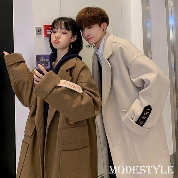 安い買蔵 チェスターコートメンズチェック柄アウターロングカップル長袖男の子厚手秋冬ビジネストップススリムカジュアル大きいサイズ 大特価祭 Razzaqassociates Com