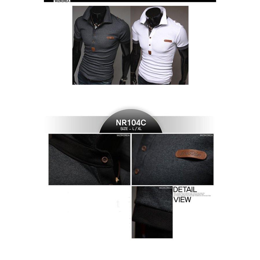 ゴルフウェア メンズ ポロシャツ 夏服 半袖 ビジネス シンプル 春夏 おしゃれ 文字 黒 白 Poloシャツ 代 30代 40代 50代 60代 メンズスタイル オリジナル