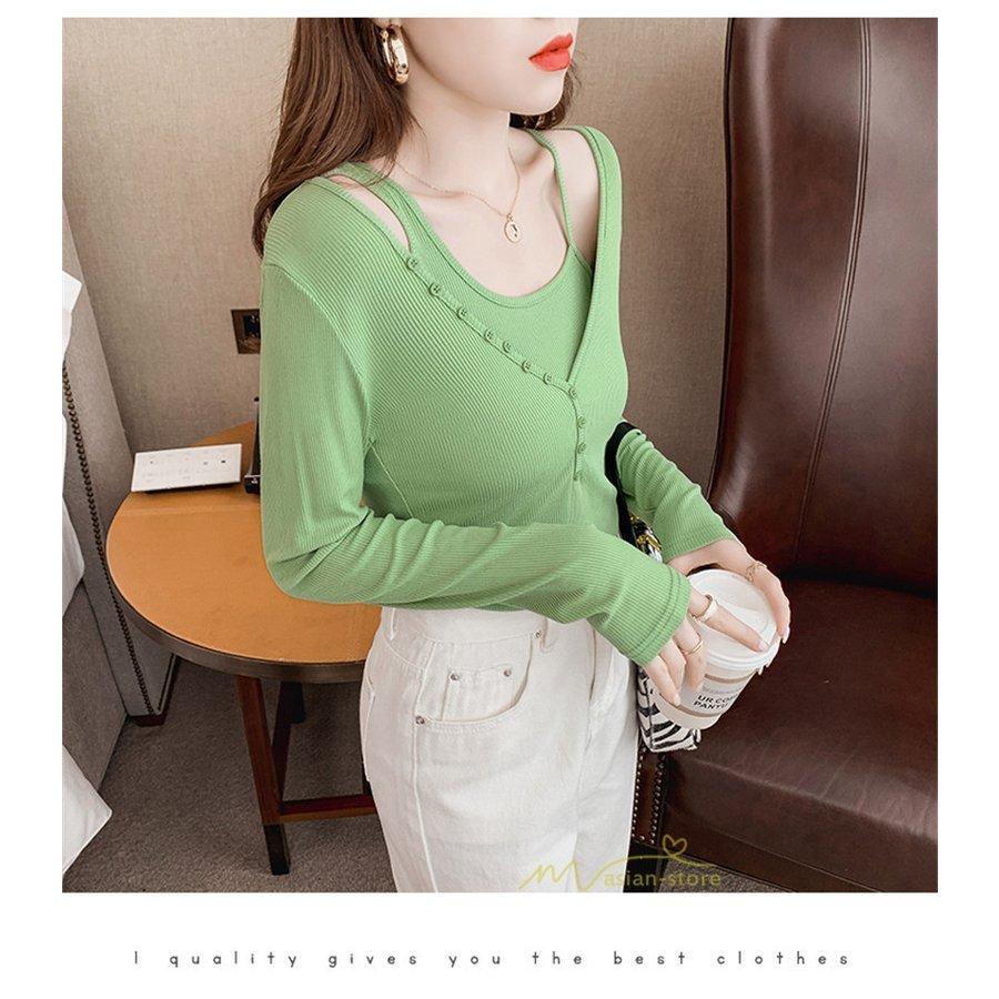公式ショップ】 長袖Tシャツ レディース カットソー 肩出しトップス 無地 カジュアルTシャツ シンプル スリム Tシャツ 韓国ファッション 着回し シンプル 春秋 20代 30代 長袖 カラー:グリーン(画像参考) - www.we-job.com 公式ショップ】 長袖Tシャツ レディース カットソー 肩出しトップス 無地 カジュアルTシャツ シンプル スリム Tシャツ 韓国ファッション 着回し シンプル 春秋 20代 30代 長袖 カラー:グリーン(画像参考) - www.we-job.com