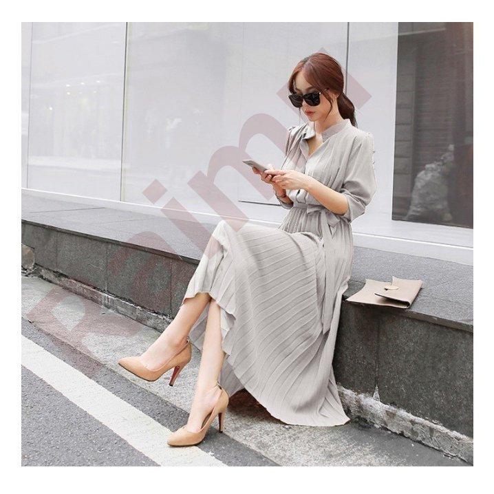 冬新作 ワンピース レディース ロング 膝丈 婦人服 無地 ロングワンピース 大きいサイズ おしゃれ 可愛い 長袖 春秋 大きいサイ 見事な