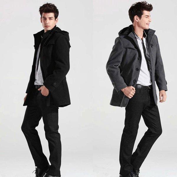 21年最新海外 トレンチコート メンズ 秋冬 ショート丈コート メンズコート メンズジャケット 綿入り 防寒 ブラック ダークグレー M 6xl メール便全国送料無料 Aspectolimpeza Com Br
