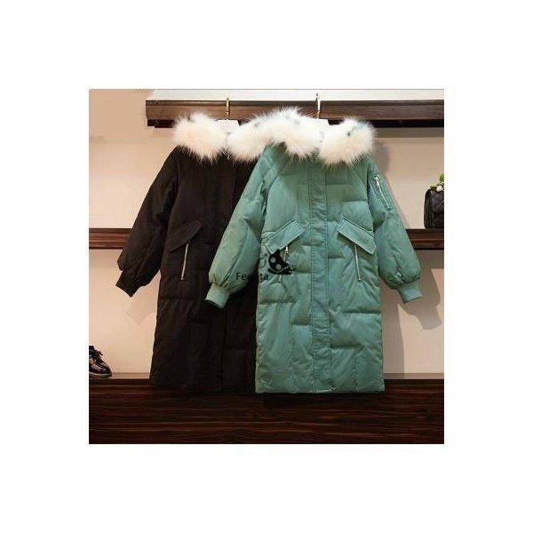 格安販売中 ロング 韓国風 ジャケット 上品 コート レディース ダウンジャケット ダウンコート ファーコート フード付 アウター 大きいサイズ 冬服 オシャレ ダウンコート サイズ Xl Www Esserrepharma Com
