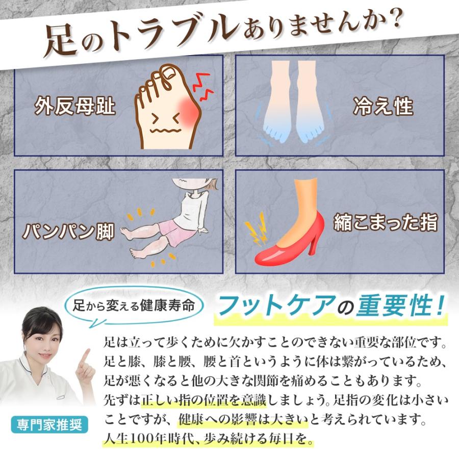 足指サポーター【２組セット】外反母趾 リラックス 足指セパレーター シリコン フットケア 【理学療法士監修】レディース メンズ 爆買　 |  | 02