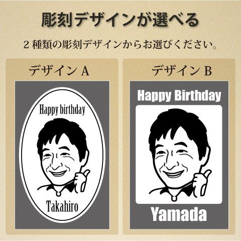 似顔絵ジョッキ 世界にひとつのマイジョッキ。ビール好き大喜び間違い