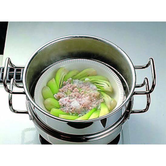 【週末SALE】ジオプロダクト　蒸し器付鍋 25㎝ 宮崎製作所 蒸し器付鍋 - 宮崎製作所公式ウェブサイト
