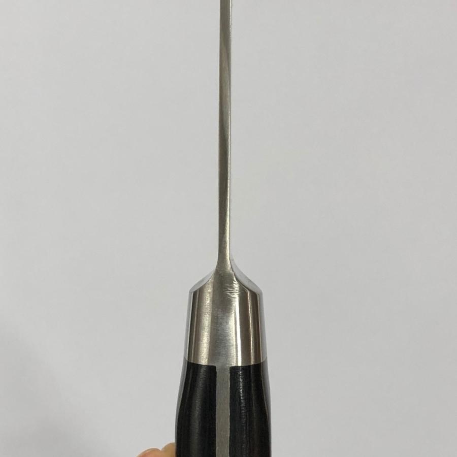 源 光金作 日本鋼 ハガネ 全鋼 牛刀 業務用包丁 270mm 27cm 錆び