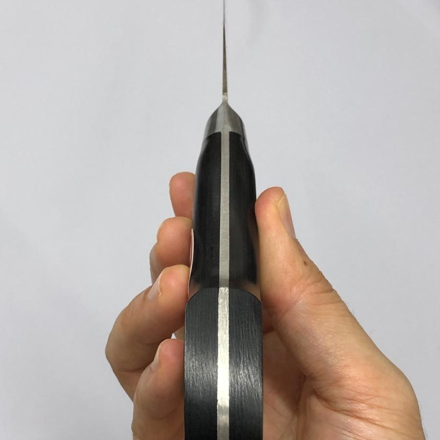 源 光金作 日本鋼 ハガネ 全鋼 牛刀 業務用包丁 270mm 27cm 錆び