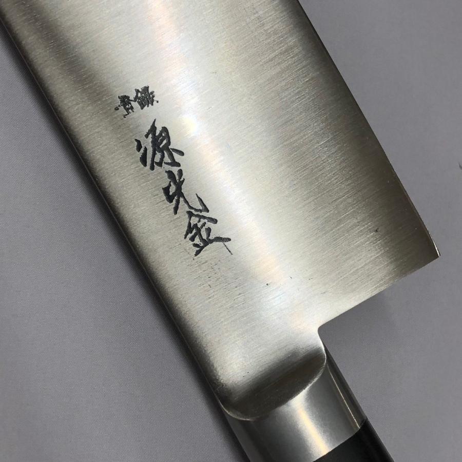 源 光金作 日本鋼 ハガネ 全鋼 牛刀 業務用包丁 300mm 30cm 錆び 源 光金作 日本鋼 ハガネ 全鋼 牛刀 業務用包丁 300mm 30cm 錆び