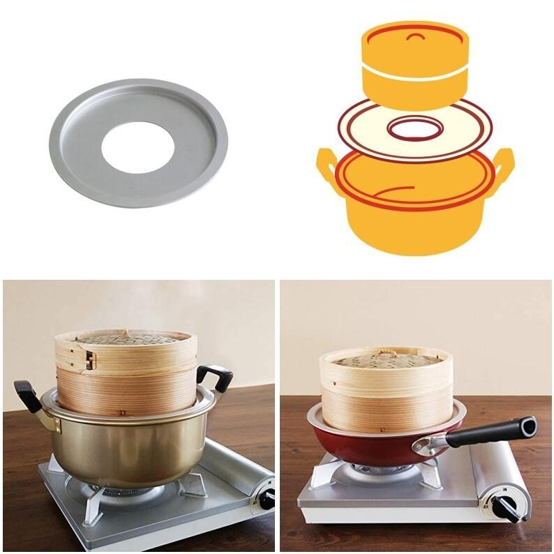 日本製 中華セイロ用 受け台 アルミ製 鍋24cm用 10〜21cmの中華 日本製 中華セイロ用 受け台 アルミ製 鍋24cm用 10〜21cmの中華