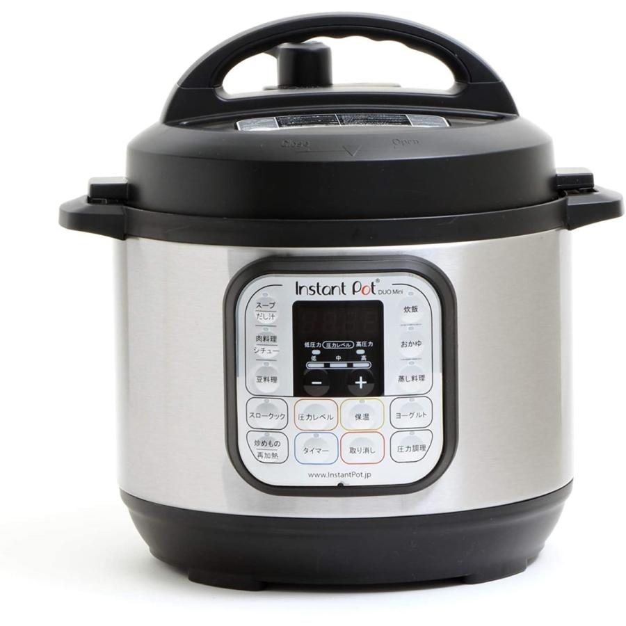 InstantPot インスタントポット デュオ ミニ 3L レシピ付き 電気圧力 