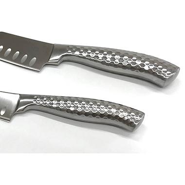 京都活具 オールステンレス 包丁 ペティナイフ 三徳包丁 2点セット