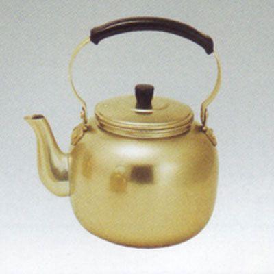 災害用 やかん 4L アカオ しゅう酸 アルマイト 湯沸かし ケトル