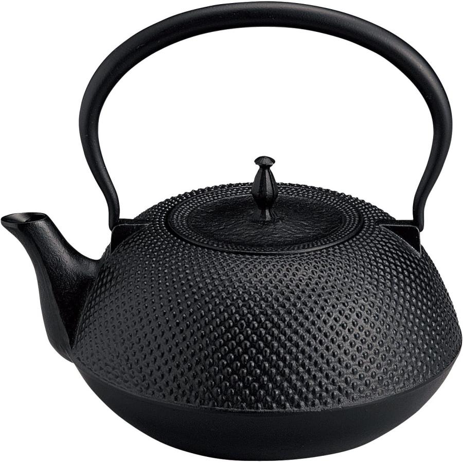 南部鉄瓶 黒色 算玉アラレ1.5リットル