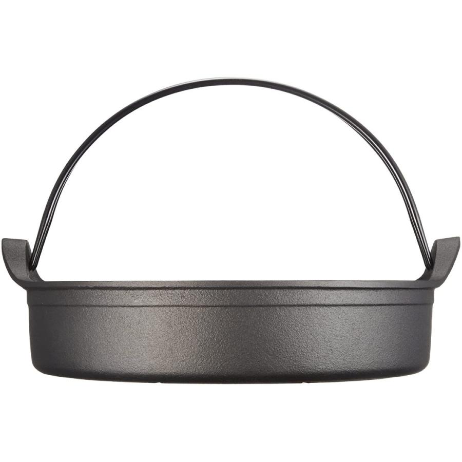 及源鋳造 南部鉄 すきやき鍋 つる付 26cm 3〜4人用 鉄製 すき焼き 鍋