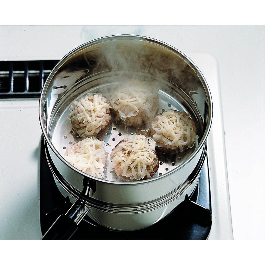 日本製 宮崎製作所 オブジェ 蒸し器 （取手なし) 20cm用 : e雑貨yume