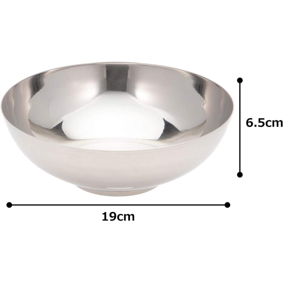 遠藤商事 業務用 冷麺容器 2号 18-10 ステンレス 食器 器 丼 どうぶり