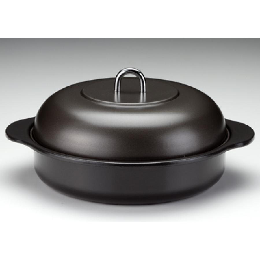 高木金属工業 ホーロー製 石付 石焼きいも器 24cm IH(200V) ガスコンロ