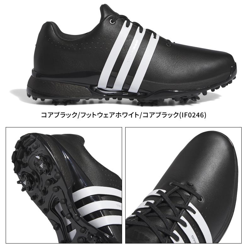 adidas　ゴルフ　24.0センチ ゴルフシューズ スパイク　ブラック オリジナルスゴルフ ZX 8000 GORE-TEX スパイクレス ゴルフシューズ