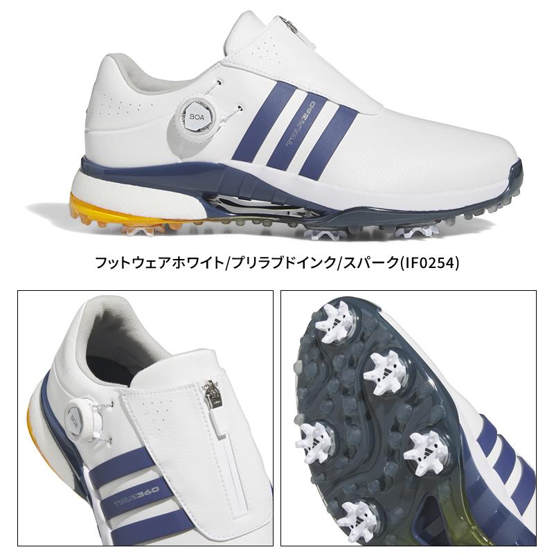 【夏SALE】 ●新品未使用 TOUR360 ゴルフシューズ 24.5 adidas（アディダス） ゴルフシューズ TOUR360 24 BOA (IF0253) ツアー