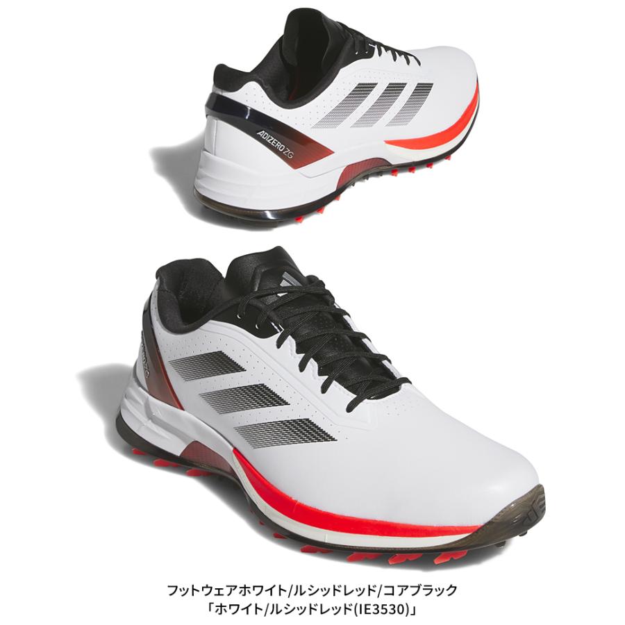 新品】アディダス アディゼロ ZG スパイクレス ホワイト メンズ サイズ25㎝ adidas（アディダス） adidas Golf アディダスゴルフ 日本正規品