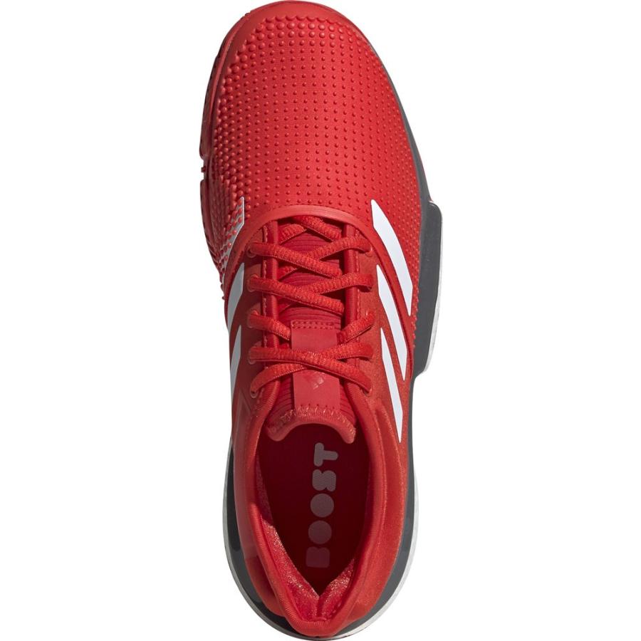 【させた】 adidas(アディダス) SoleCourt Boost M アクティブREDS19 EZAKI NET GOLF - 通販 - PayPayモール ンスをサポ