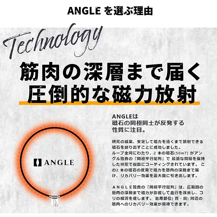 ANGLE アングル 正規品 e.MODEL 01 NECKLACE e.モデル01ネックレス 男女兼用 磁気ネックレス 「 AE01N 」_5