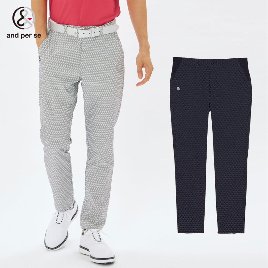 and per se（アンパスィ） ゴルフウエア メンズ ロングパンツ