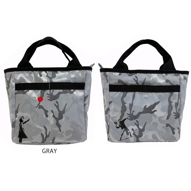 BANKSY バンクシー 正規品 ラウンドバッグ ミニトートバッグ 2025モデル 「 BARB-03 」の画像