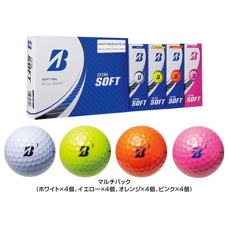 BRIDGESTONE GOLF ブリヂストンゴルフ日本正規品 EXTRA SOFT エクストラソフト 2023モデル ゴルフボール 1ダース(12個入)｜ezaki-g｜05