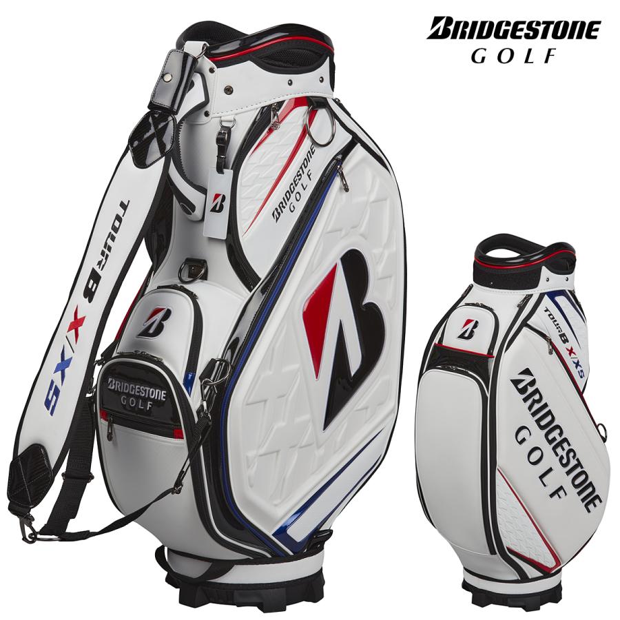 【新品未使用】 BRIDGESTONE GOLF キャディバッグ 白赤 ヨドバシ.com - ブリヂストン BRIDGESTONE CBG513 WR [BSG キャディ