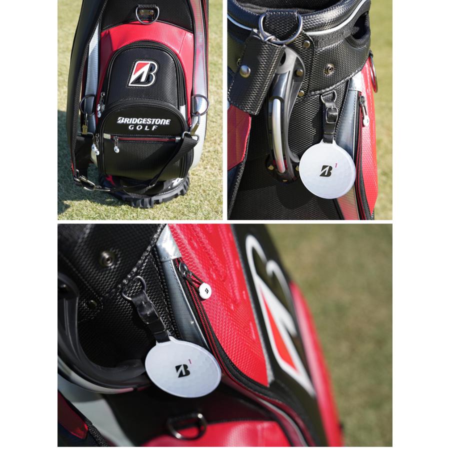 BRIDGESTONE GOLF CBG41B BR [黒/赤]未使用新品 BRIDGESTONE GOLF ブリヂストン BSG キャディバック CBG41B メンズ