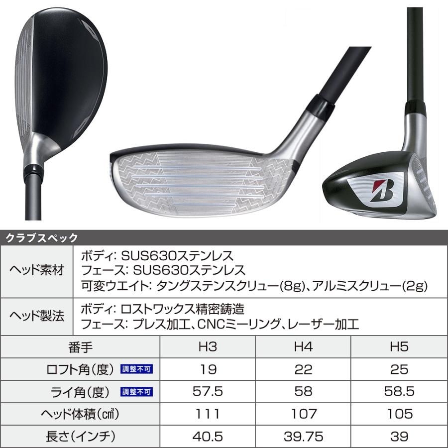 BRIDGESTONE（ブリヂストン） BX1 ST HY ユーティリティ TENSEI Pro 1K