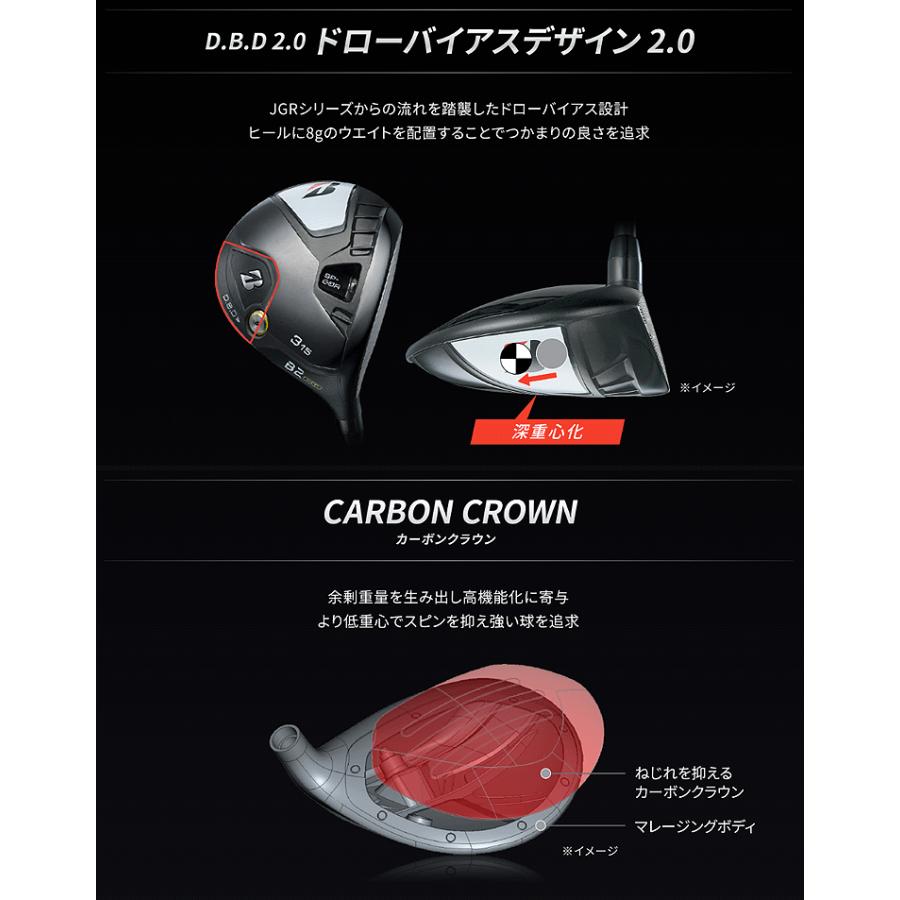 BRIDGESTONE GOLF ブリヂストン ゴルフ 日本正規品 B2 HT フェアウェイ 