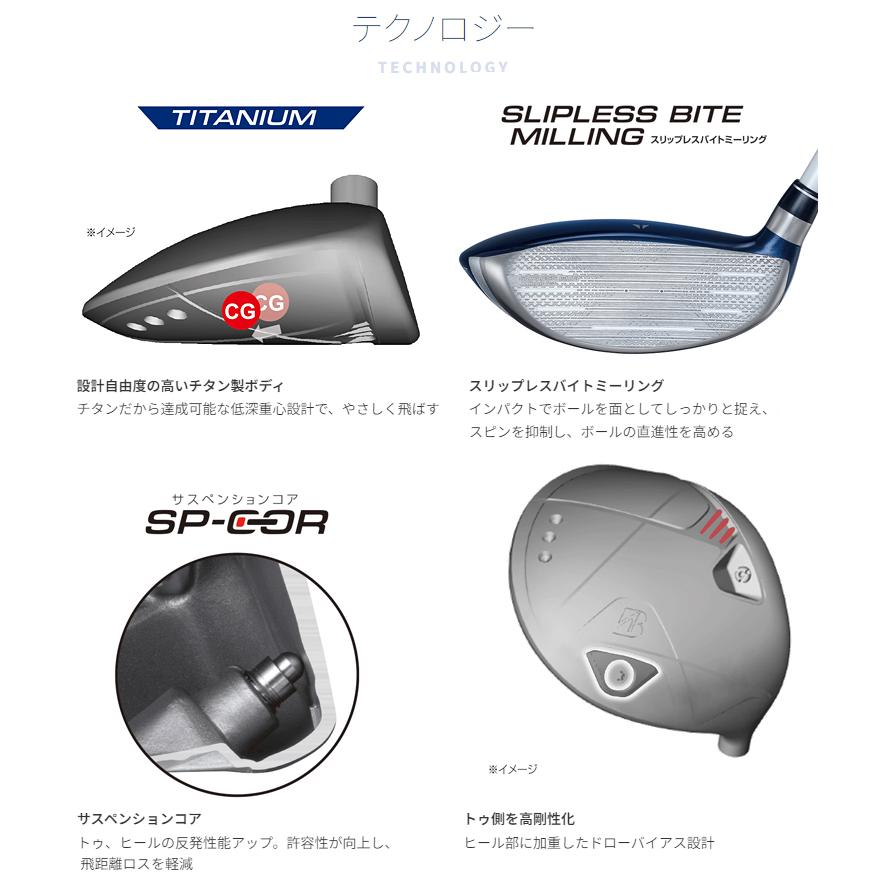 BRIDGESTONE GOLF ブリヂストンゴルフ 日本正規品 B-LD ビーレディ