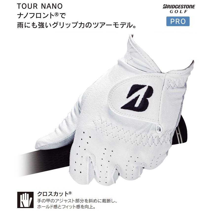 BRIDGESTONE GOLF ブリヂストンゴルフ 日本正規品 TOUR NANO ツアーナノ メンズゴルフグローブ(左手用) 「 GLG19 」｜ezaki-g｜02